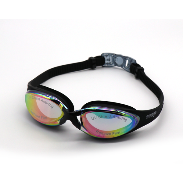 Adult magic color swimming goggles both for men and women