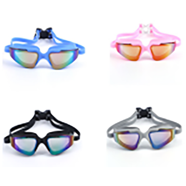 Multi colored optional swimming goggles for men and women