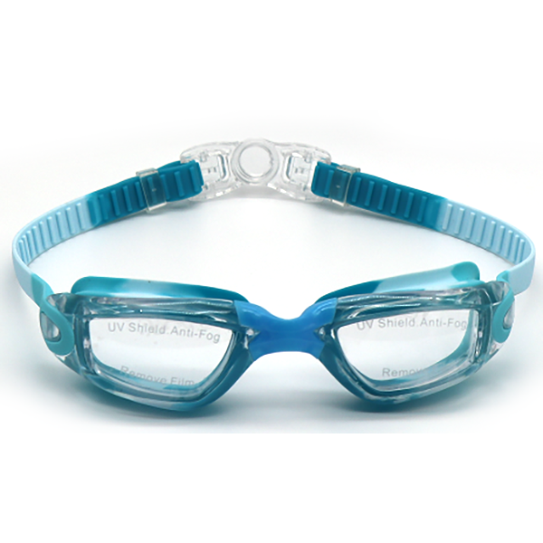 High-end anti fog  and UV silicone swimming goggles for children gift box