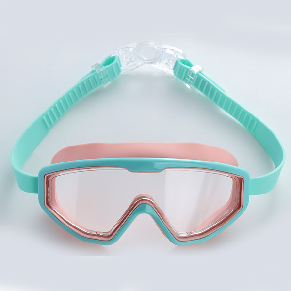 High-end anti fog 180° wide view swimming goggles for children gift box