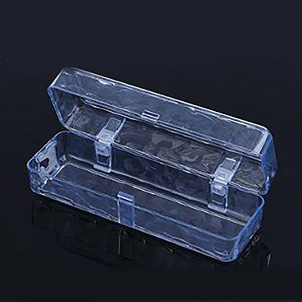 Minimalist transparent swimming goggles box