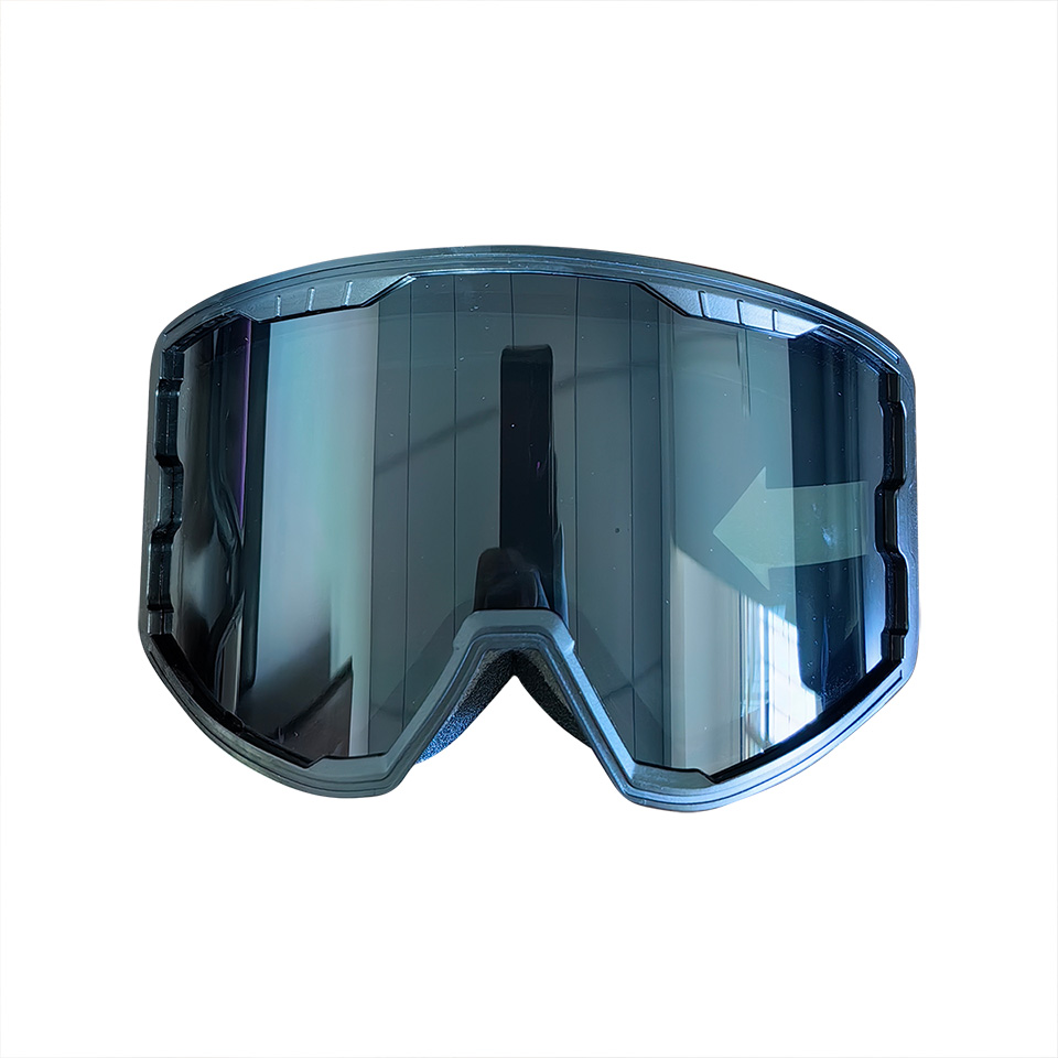 Black lens uv protection ski goggles