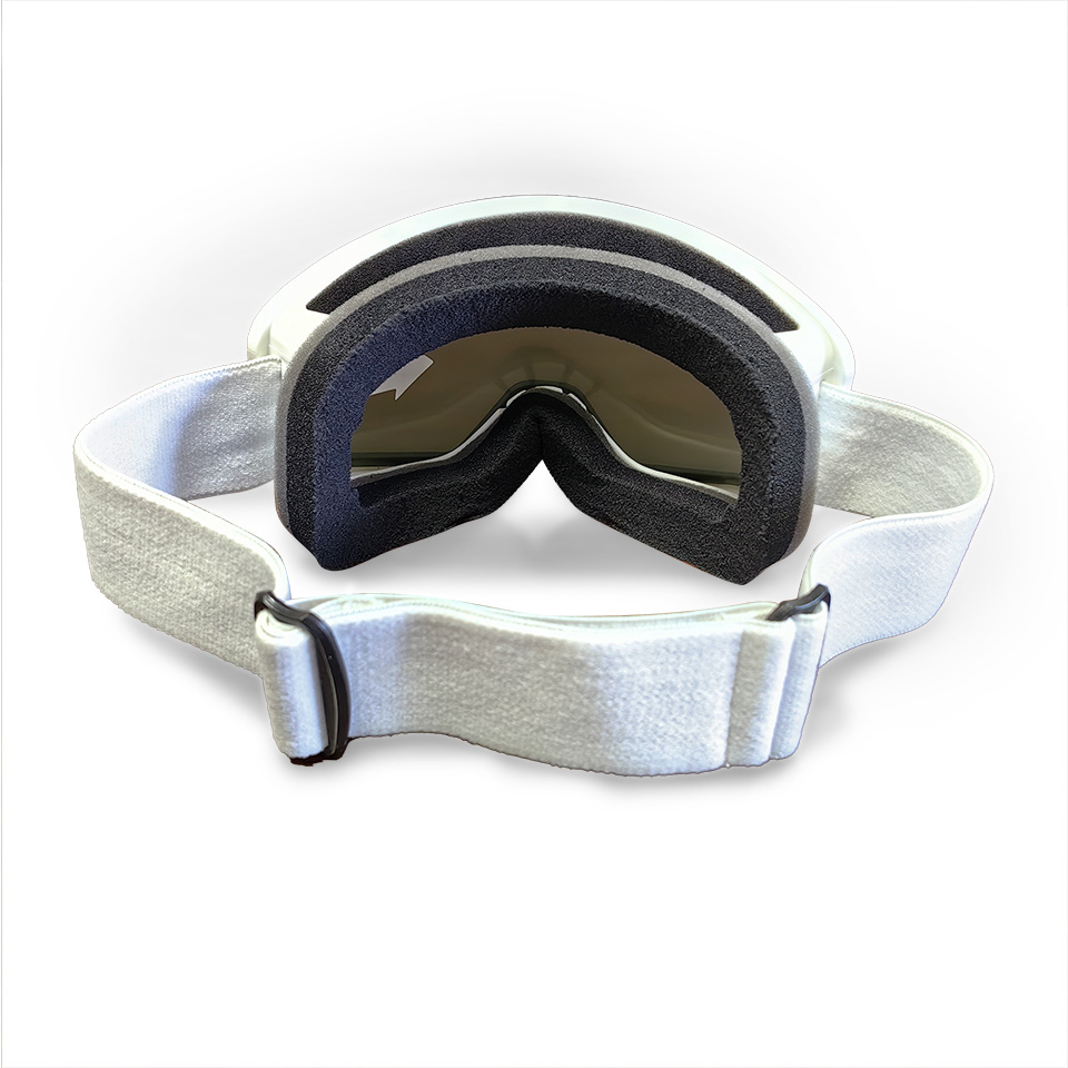 UV protection silver mirror snowboard goggles