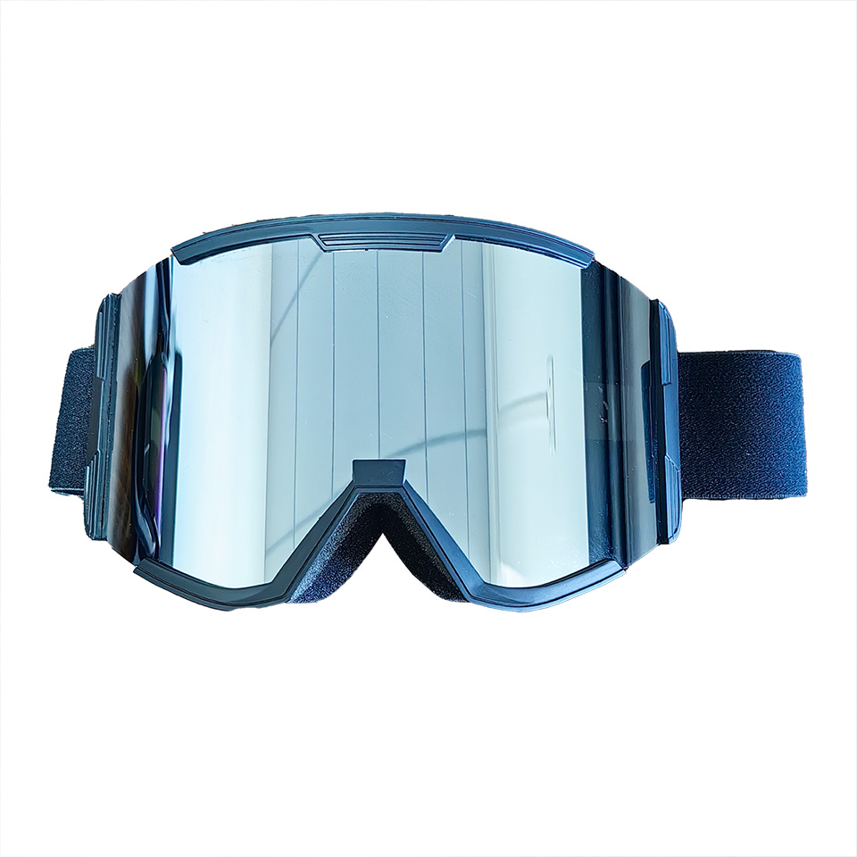 Magnetic windproof and anti-fog HD ski goggles