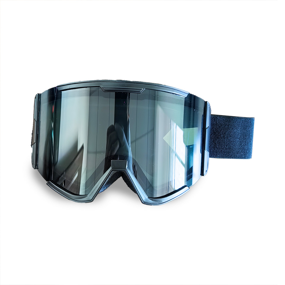 Magnetic windproof and anti-fog HD ski goggles